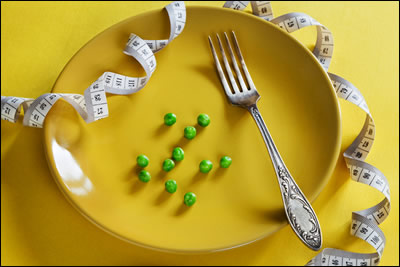 Peas on a plate